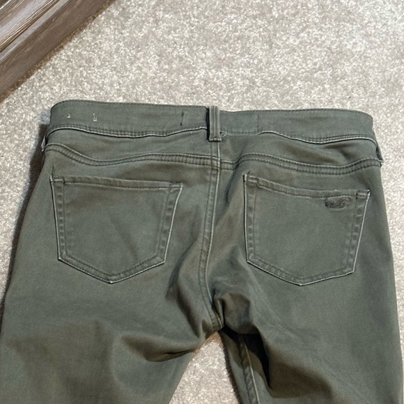 Hollister Skinny Low Rise Jean Legging Green size 0R - Picture 8 of 8